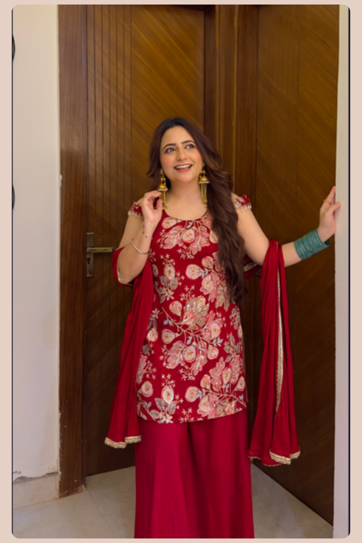 Sindoori Suit Set