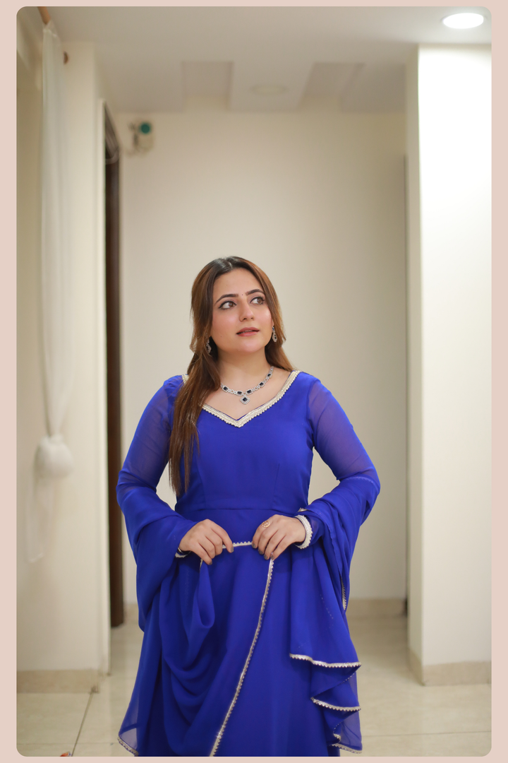 Noorani Georgette Anaarkali Suit