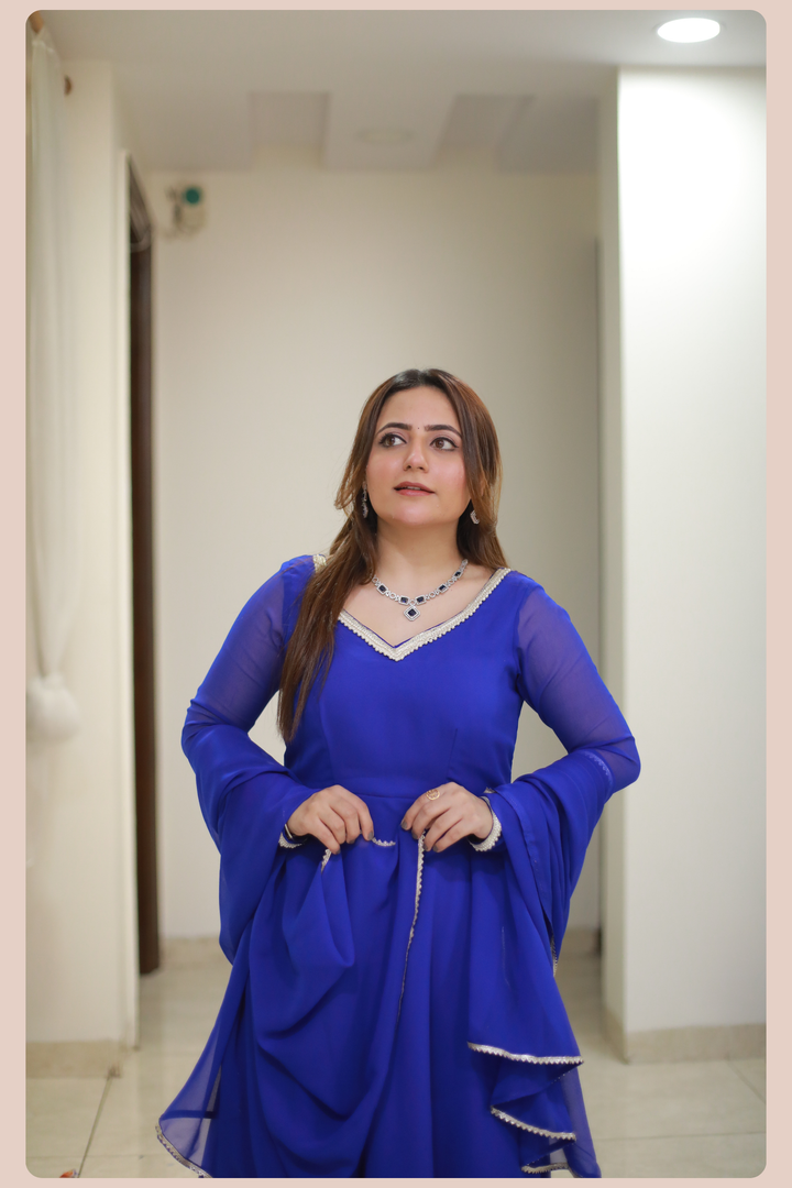 Noorani Georgette Anaarkali Suit