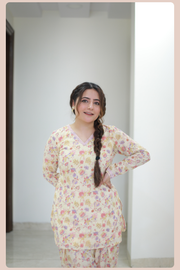 Gulbahaar Cotton Kurta Co-ord Set