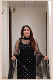 Aaina Festive Mirror Work Kurta Set