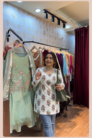 🌸 Charvi Cotton Kurti