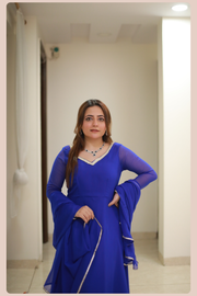 Noorani Georgette Anaarkali Suit