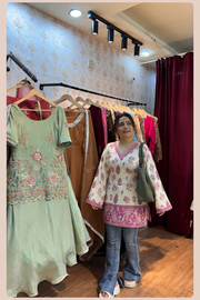 🌸 Noorani Cotton Kurti