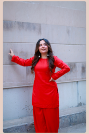 Gul Sehar Rayon Co-ord Set