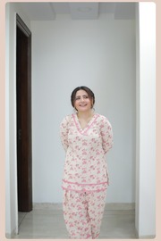 Gulbahaar Cotton Kurta Co-ord Set