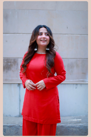 Gul Sehar Rayon Co-ord Set