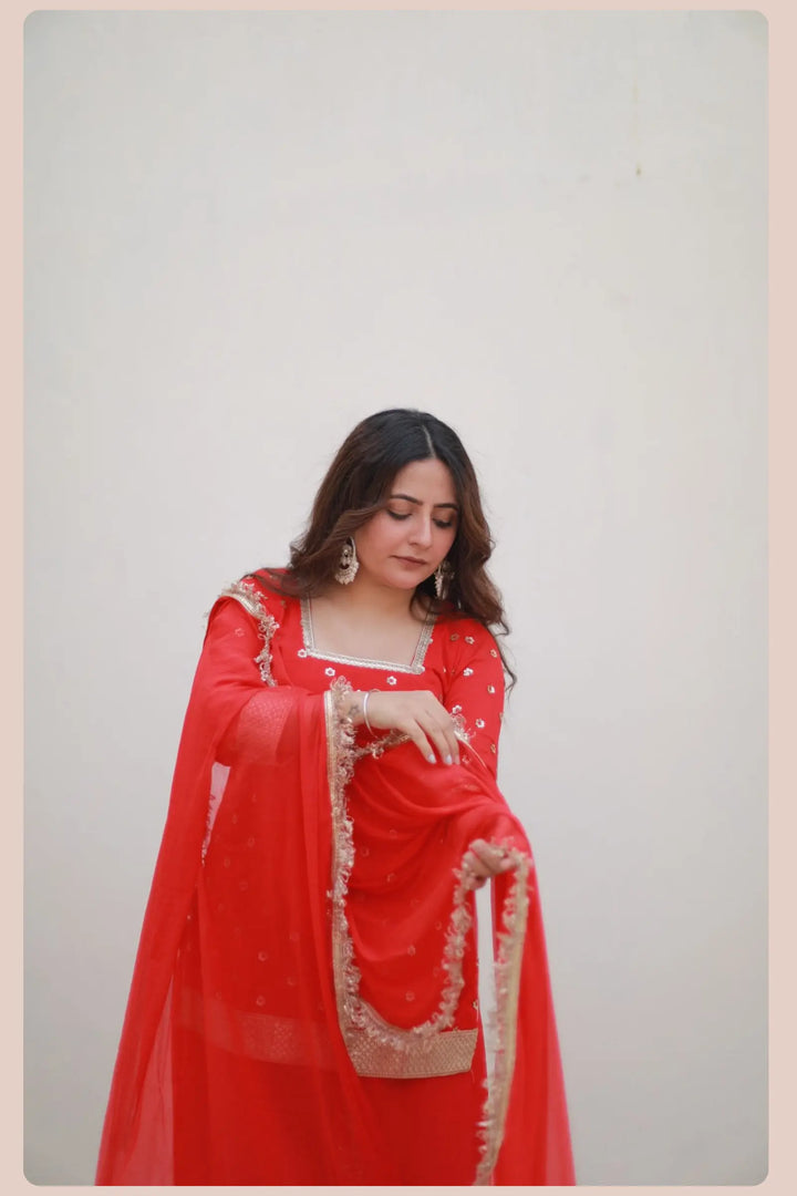 Gulaab Crape Suit Product vendor LADIES SUIT Product title