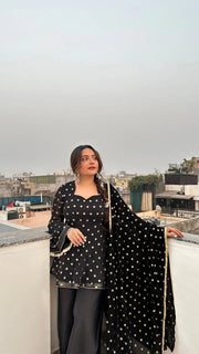 Bindiya Black Georgette Suit Product vendor LADIES SUIT Product title