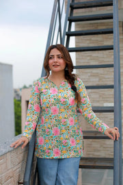 Morni Pure Cotton Kurti Product vendor Short Kurti Product title