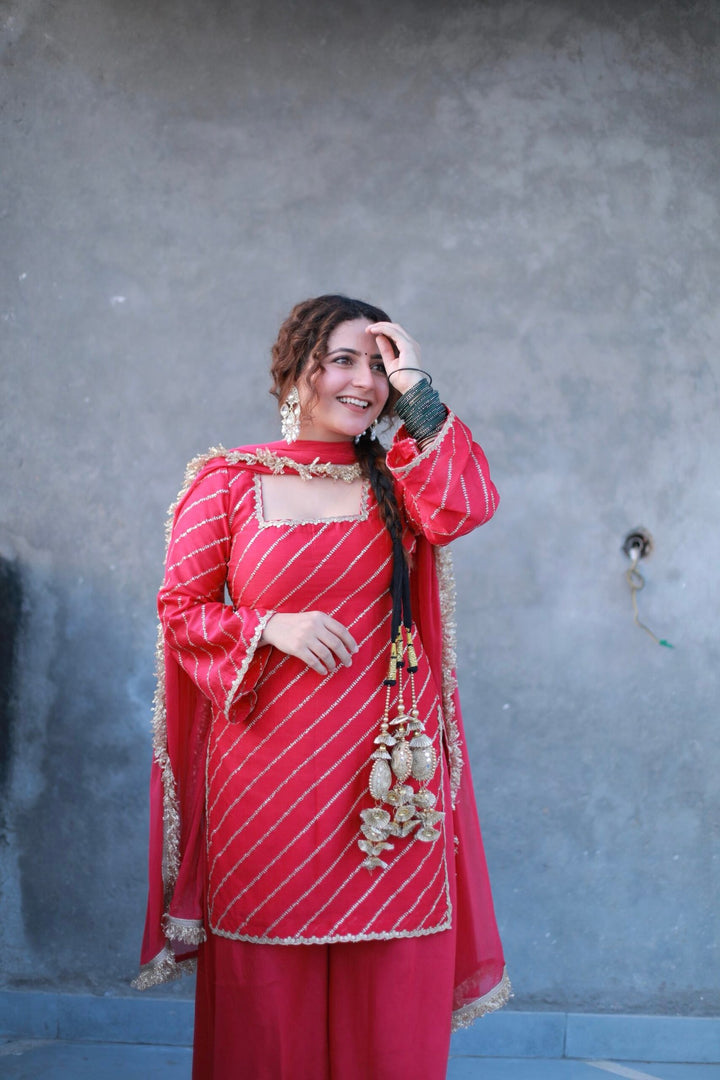 Mastani Magenta Suit