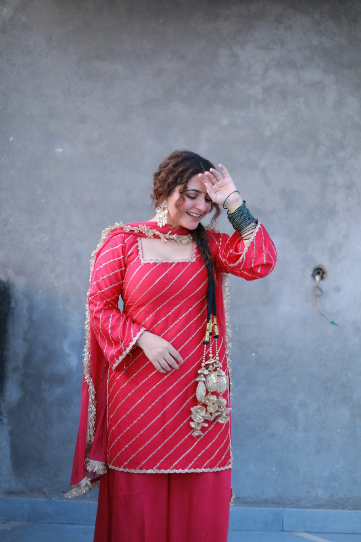 Mastani Magenta Suit